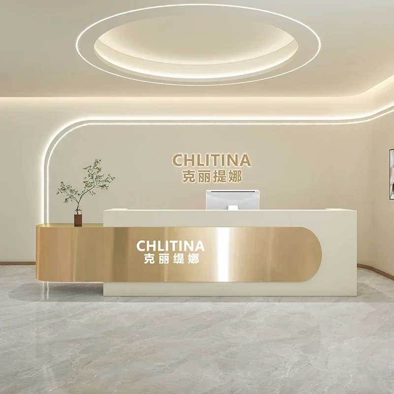 Office Furniture Center - Beauty Salon Reception Desk Help Checkout