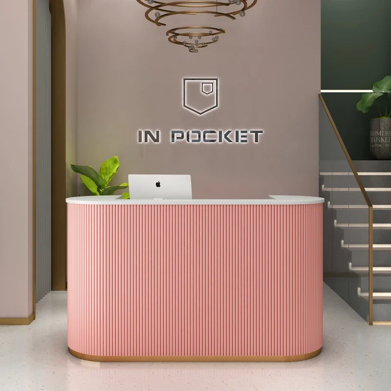 Office Furniture Center - Beauty Salon Modern Reception Desks Italian