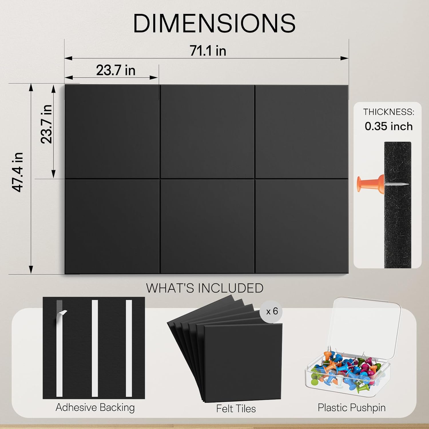 Extra Large Cork Board for Wal - Bulletin Board Cork ulasan dan harga