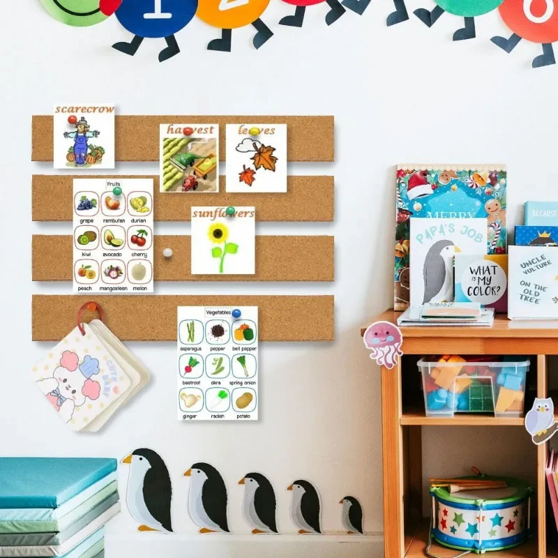 1pc 30cm Cork Board Strips Sel - Bulletin Board Cork ulasan dan harga