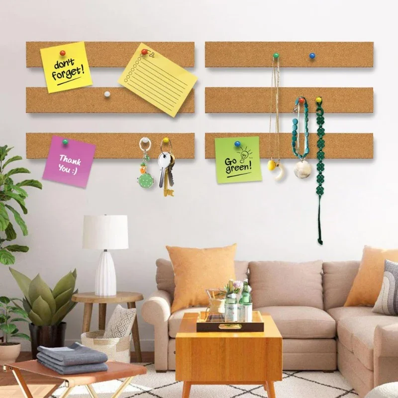 1pc 30cm Cork Board Strips Sel - Bulletin Board Cork ulasan dan harga