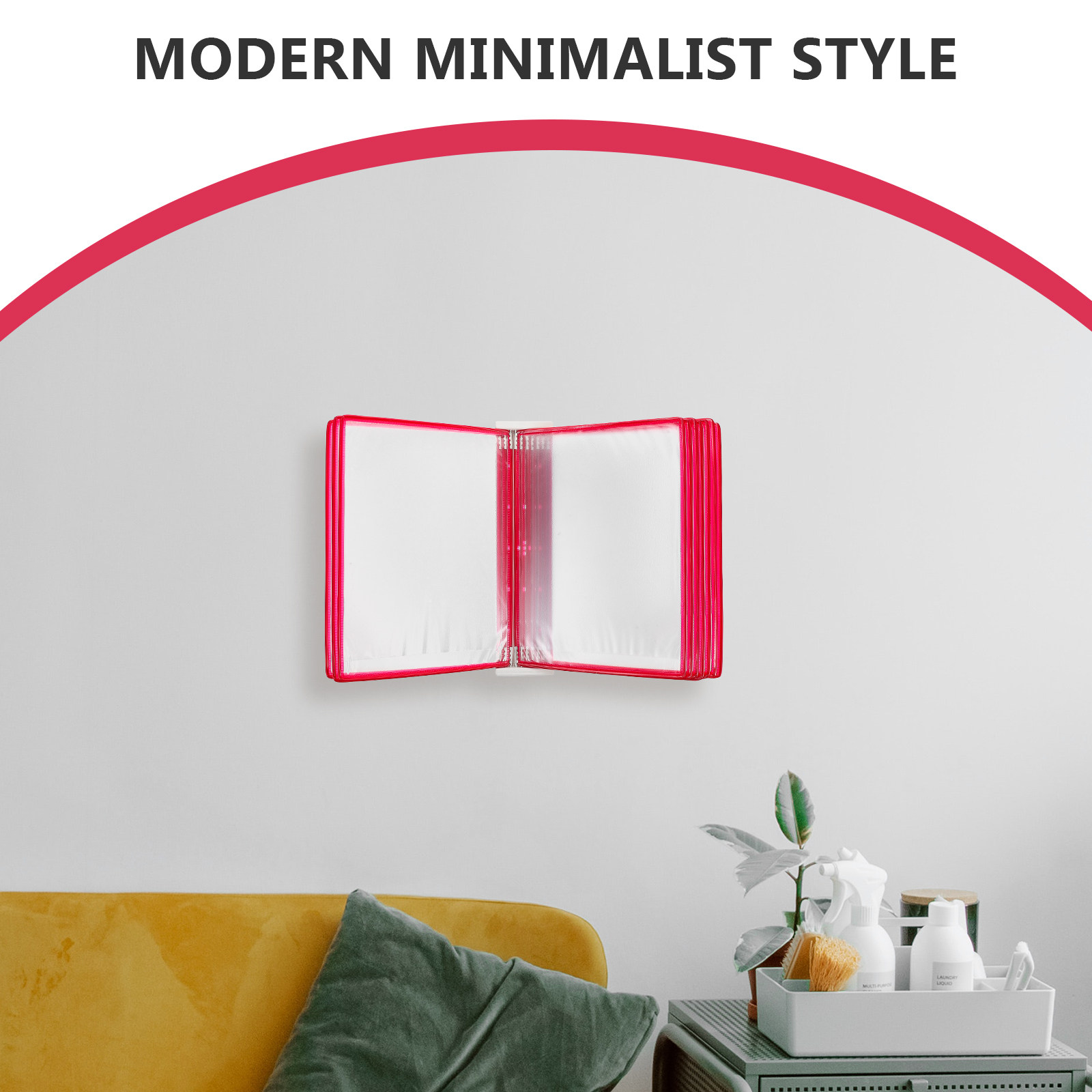 Wall Mounted A4 File Folder Or - Wall Organizer Pocket ulasan dan harga