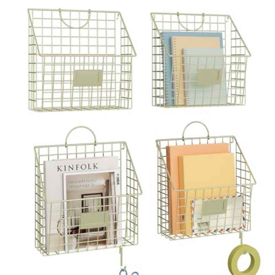 Wall File Organizer Mesh Hangi - Paper Basket Mesh ulasan dan harga