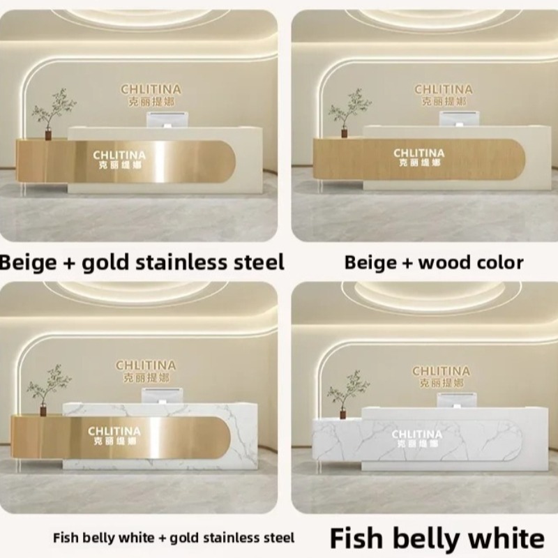 Beauty Salon Reception Desk He - Office Furniture Center ulasan dan harga