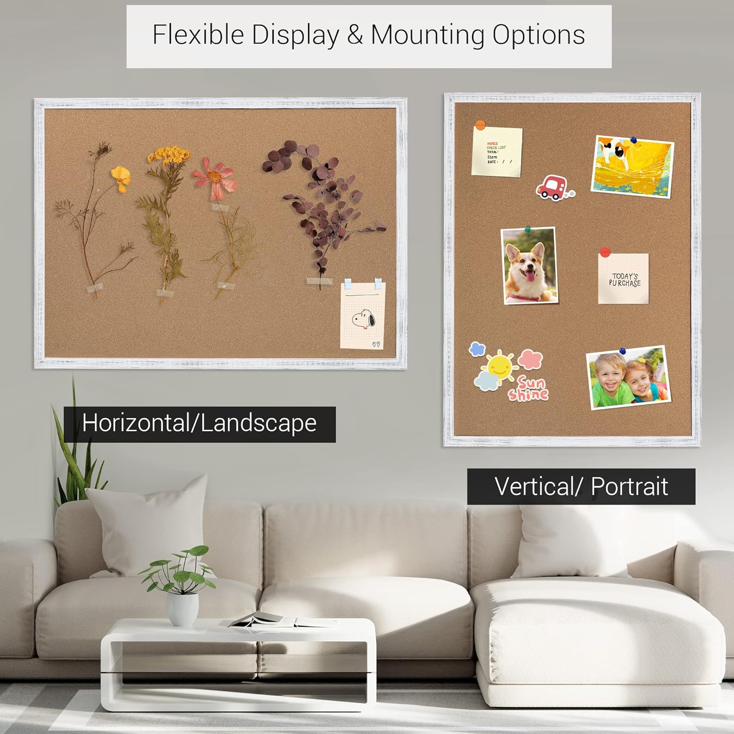 Cork Bulletin Board 36x48, Whi - Bulletin Board Cork ulasan dan harga