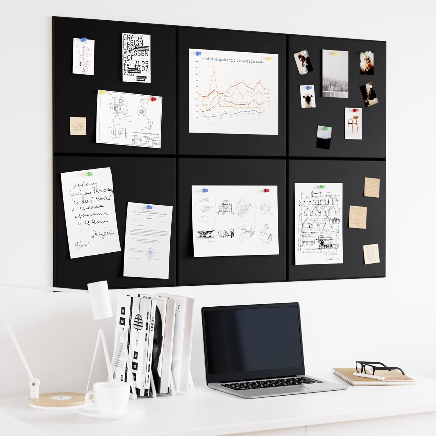 Large Cork Board for Wall, 36x - Bulletin Board Cork ulasan dan harga