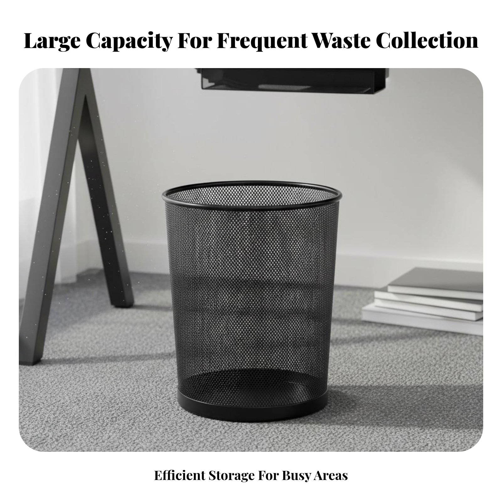 Metal Mesh Trash Can Anti-Rust - Paper Basket Mesh ulasan dan harga