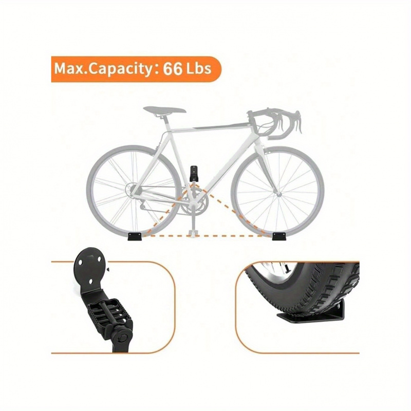 Iron Horizontal Bike Pedal Han - Wall Organizer Pocket ulasan dan harga