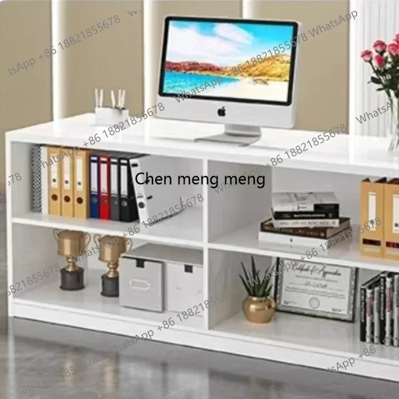G153 modern white counter for  - Office Furniture Center ulasan dan harga