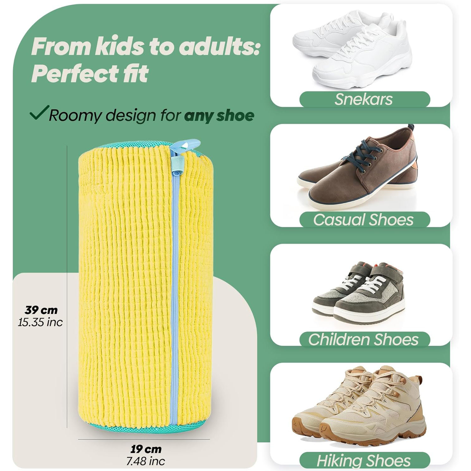 1PCS Wash Shoes Bag Padded Net - Wall Organizer Pocket ulasan dan harga