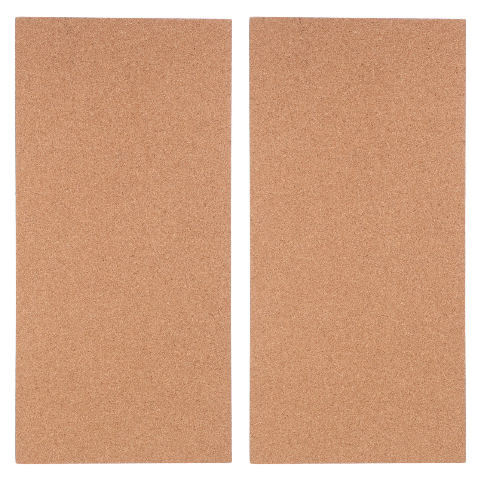 2Pcs Self-Adhesive Rectangular - Bulletin Board Cork ulasan dan harga