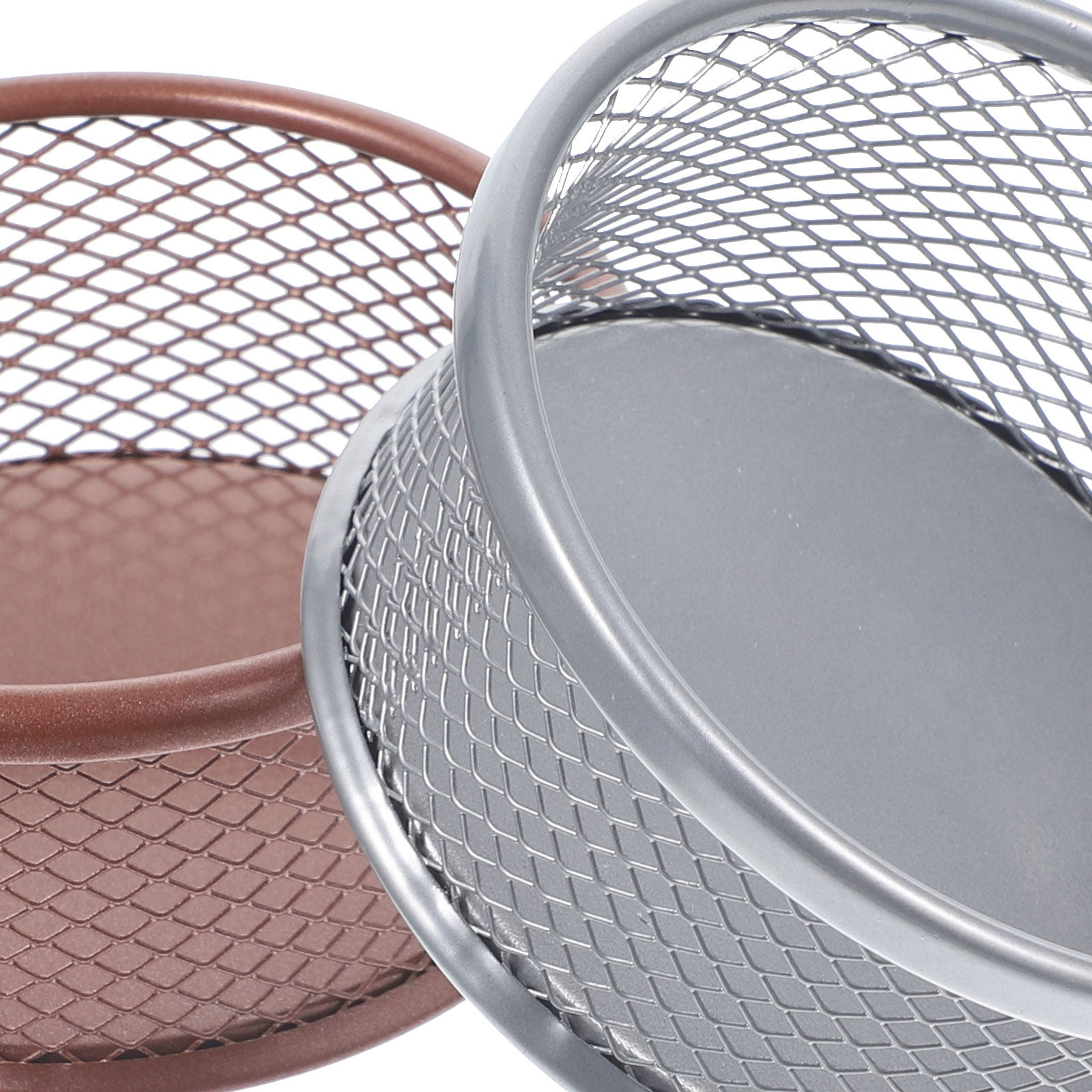 2Pcs Metal Paperclip Holders S - Paper Basket Mesh ulasan dan harga