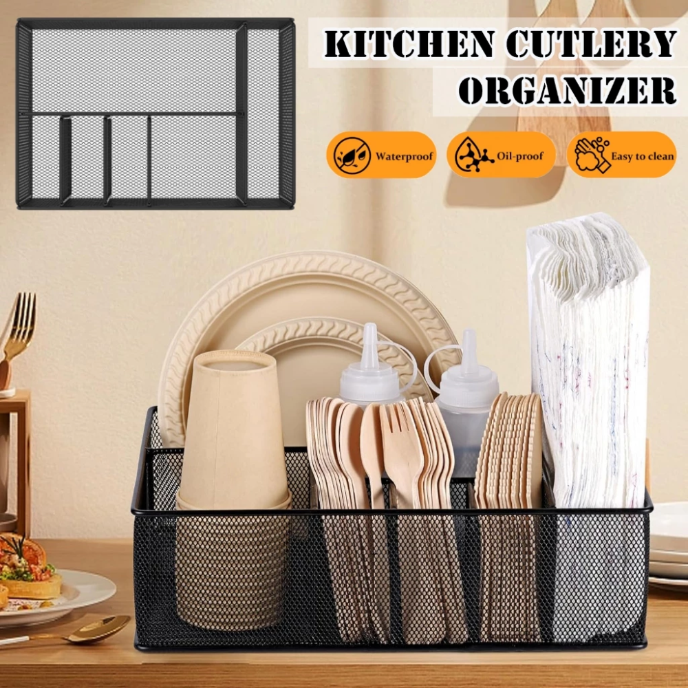 Black Metal Storage Basket Mes - Paper Basket Mesh ulasan dan harga