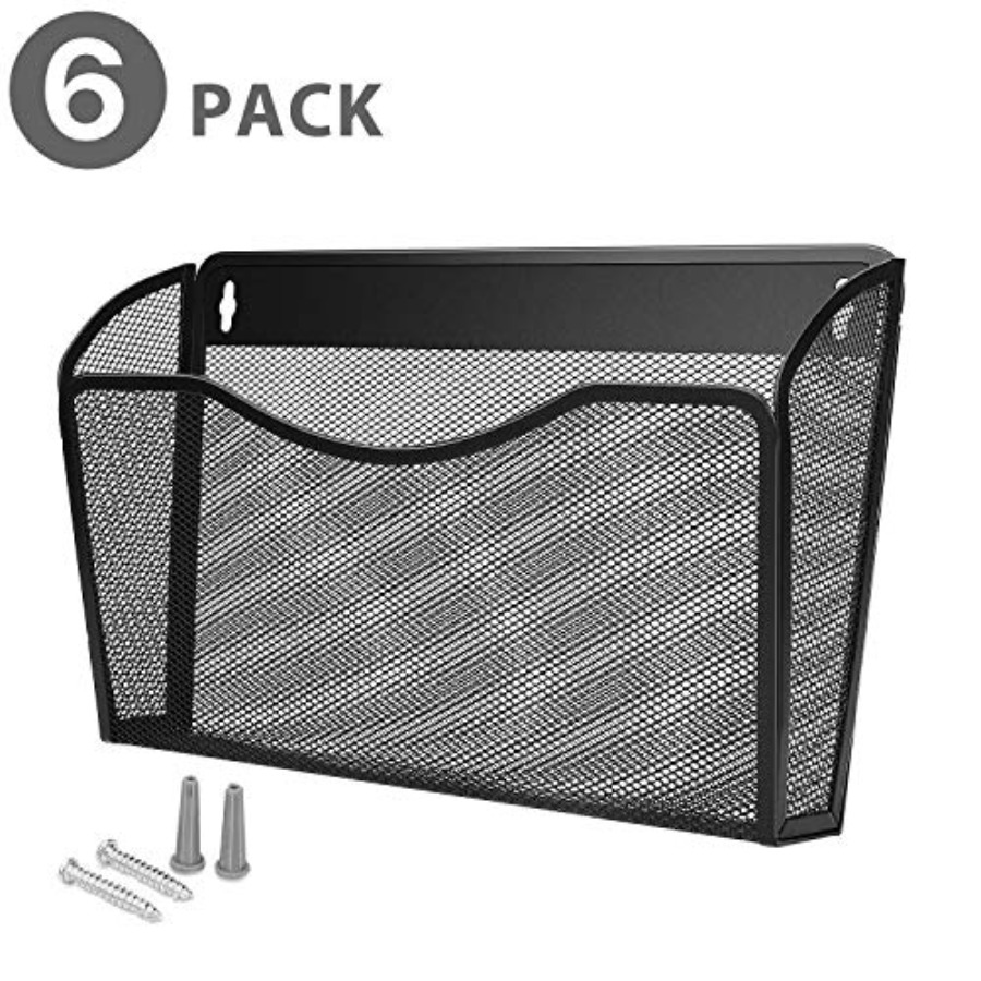 Wall Folder File Letter Pocket - Paper Basket Mesh ulasan dan harga