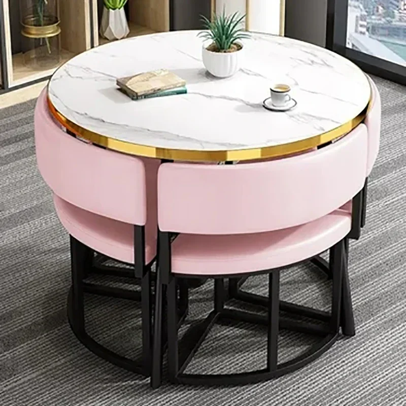 White Mobile Dining Tables Cha - Office Furniture Center ulasan dan harga