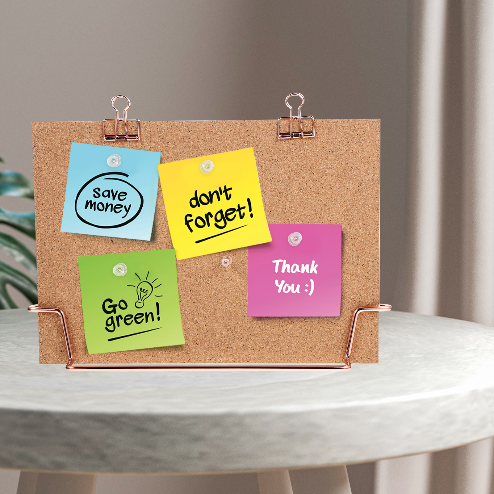 Cork Bulletin Board A4 Golden  - Bulletin Board Cork ulasan dan harga