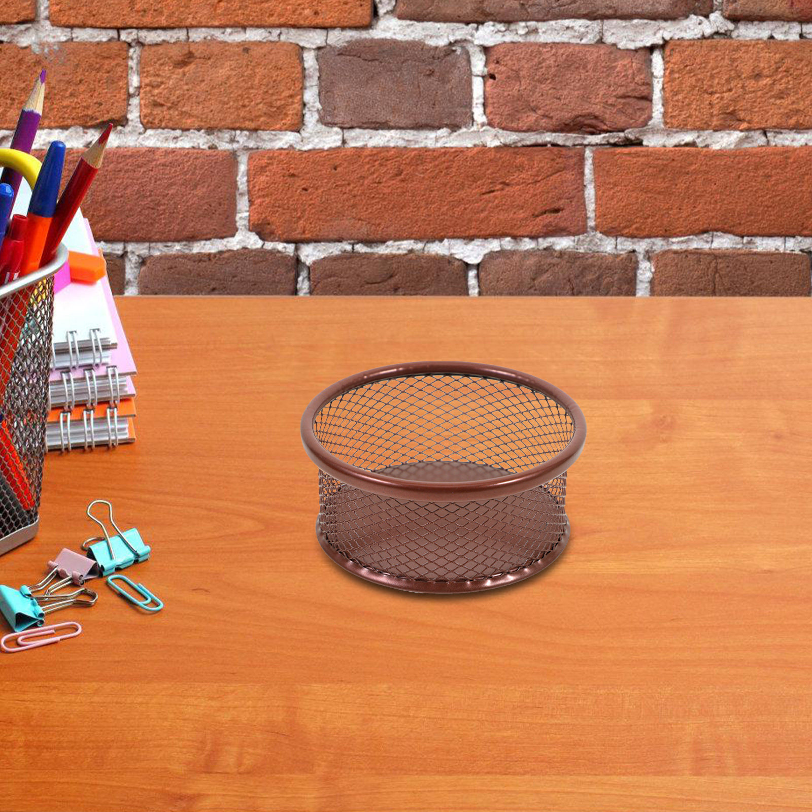 4Pcs Iron Paper Clip Holder St - Paper Basket Mesh ulasan dan harga