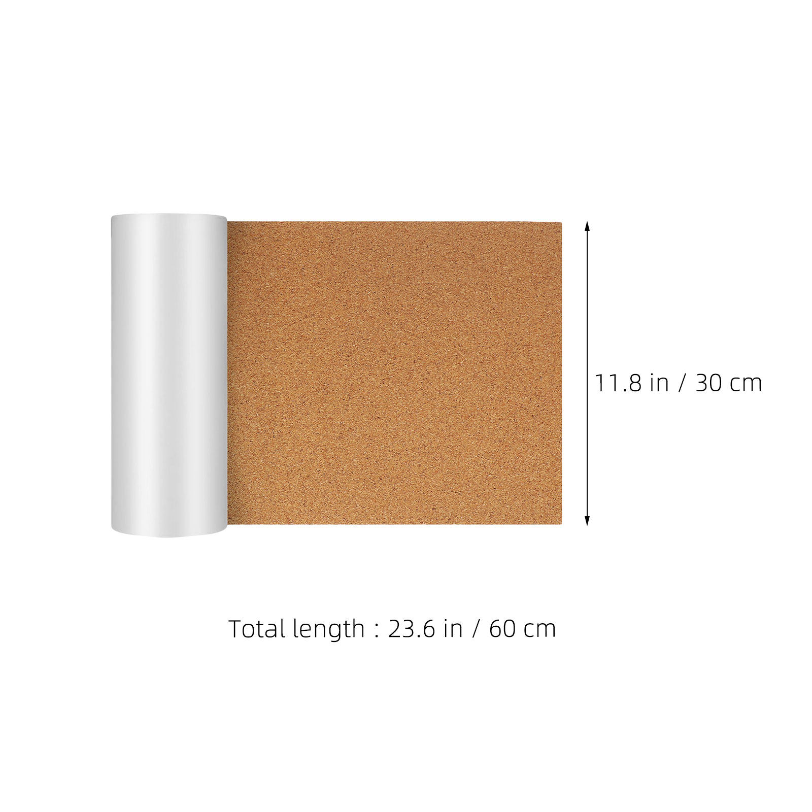 Adhesive Cork Board Sheet 23.6 - Bulletin Board Cork ulasan dan harga