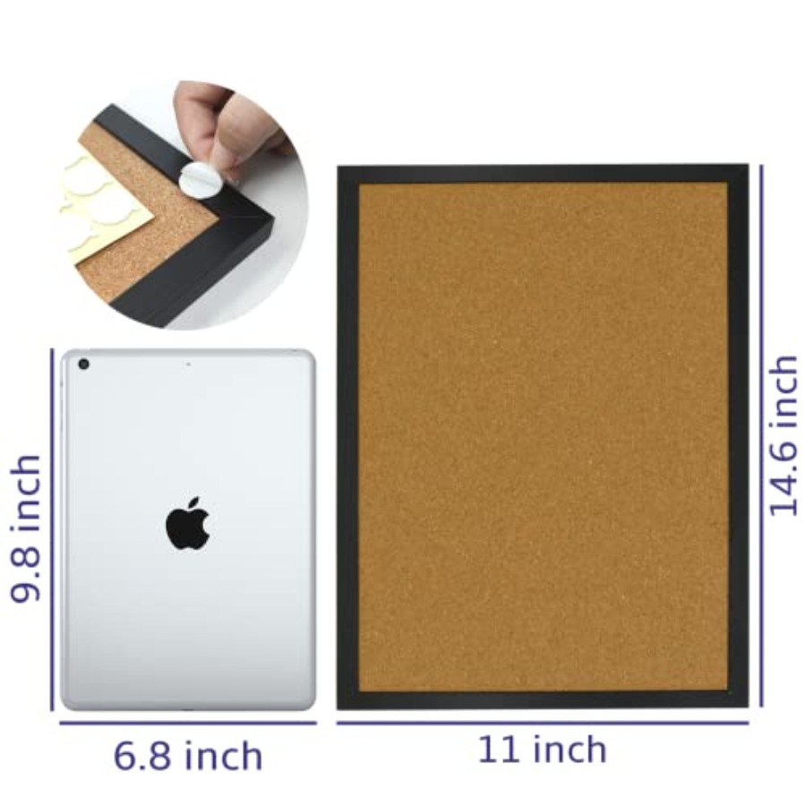14.6 X 11 Inch Cork Board Bull - Bulletin Board Cork ulasan dan harga