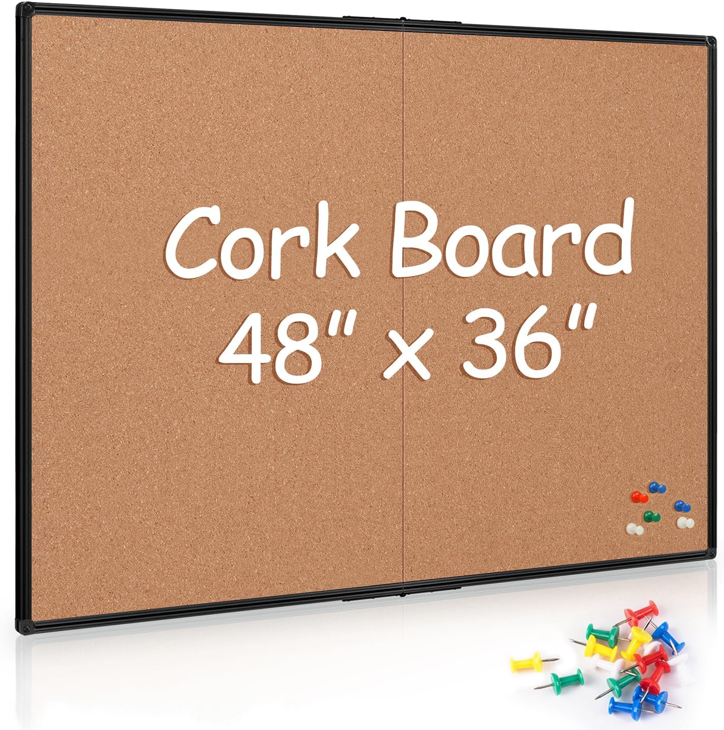 36x48 Cork Board Bulletin Boar - Bulletin Board Cork ulasan dan harga