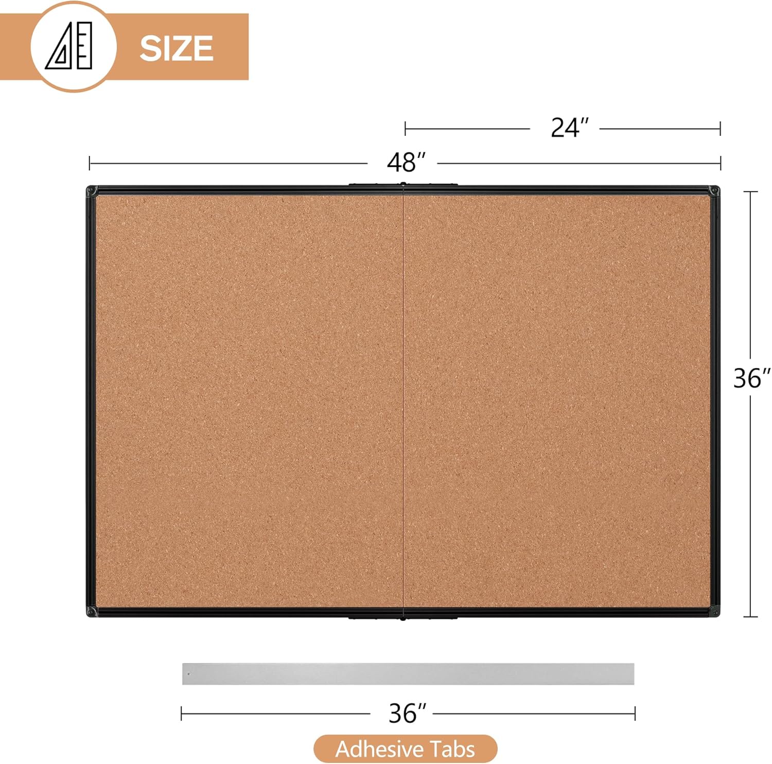 36x48 Cork Board Bulletin Boar - Bulletin Board Cork ulasan dan harga
