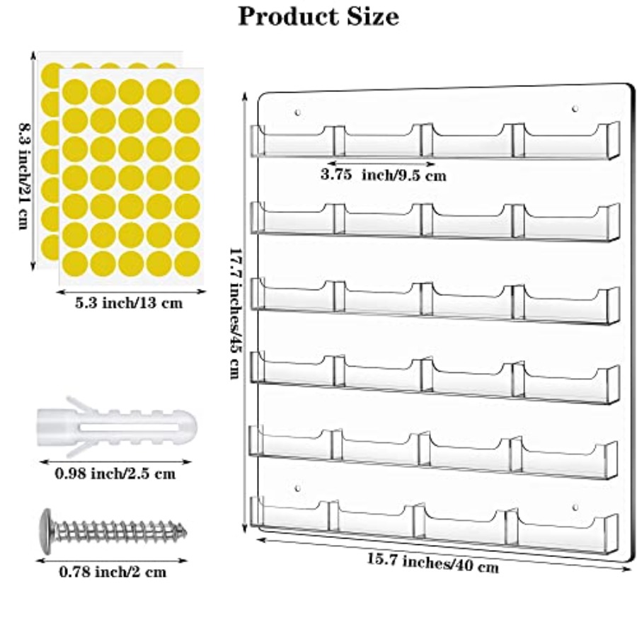 Business Card Holder Wall Moun - Wall Organizer Pocket ulasan dan harga