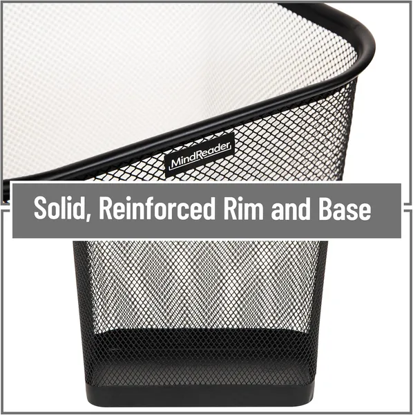 Mesh Trash Can, Waste Paper Ba - Paper Basket Mesh ulasan dan harga
