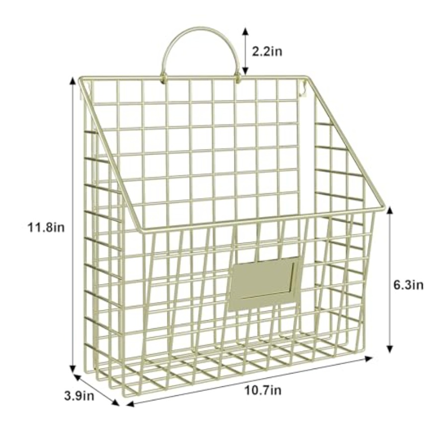 Wall File Organizer Mesh Hangi - Paper Basket Mesh ulasan dan harga
